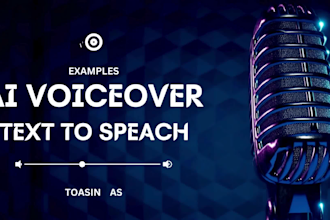 create realistic human voiceover text to speech using ai