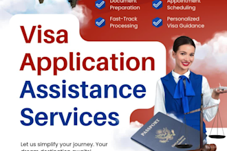 professionally fill and complete your visa application forms