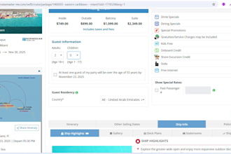 build a custom scrapy spider to extract cruise and travel data