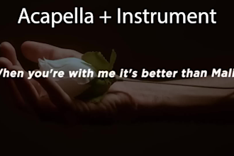 create karaoke instrumental or acapella from any song