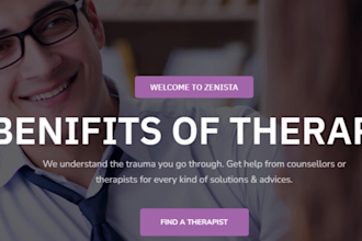 design therapy website,mental health, wellness,medical,psychiatrist website