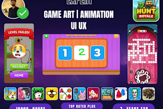 create professional game design and store graphics