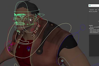 do auto pro rig,animaze avatar facial rig,skin binding,ik fk,3drokoko,blendshape
