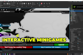 do full roblox game development, roblox game creation