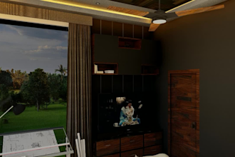 do awesome 3d perspective and realistic background