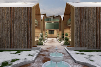 build a 3d model and realistic render on the lumion