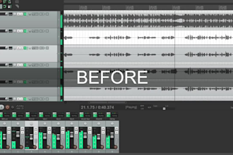 manually tune, edit, and mix your vocal