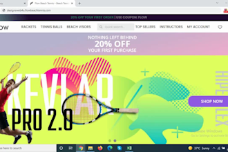 design and develop modern responsive wordpress, wocoomerce website