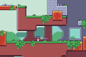 build you a native 2d game using godot engine