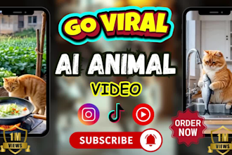 do viral ai cat story video perfect for tiktok and reels