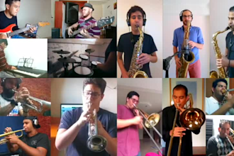 record a great jazz big band song