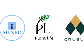 do modern or minimal logo design with canva