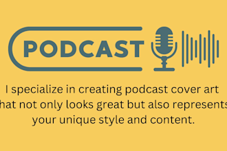 podcast cover art design, podcast artwork, podcast design