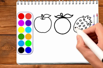 create 3d cartoon, youtube viral animals shorts video, animation for kids