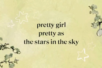 create an animated lyric video music video stunning lyric vldeo for your song