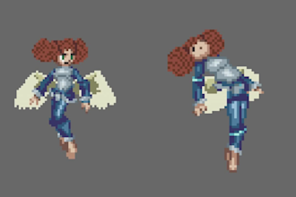 draw 2d pixel game art 2d pixel art animation sprite sheet pixel game character