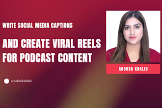 curate 50 motivational viral reels from your podcast