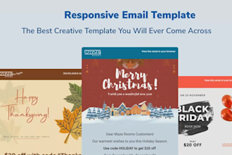setup mailchimp email marketing campaign, automation, email template design