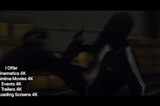 make a 4k cinematic video of gta 5
