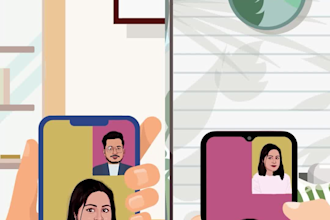frame your love story in a wedding invite video