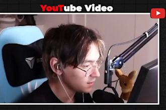do professional video editing for any reaction videos
