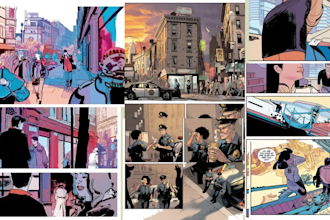 create motion comic for your comic book, graphic novel, manga comic or manhwa