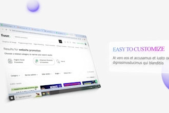 create a web app promo video for ios and android