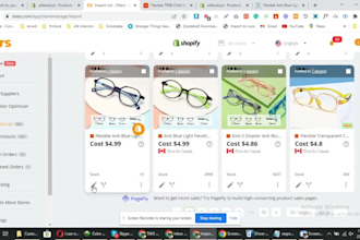 import aliexpress products to shopify or wordpress store