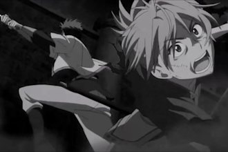 create stunning japanese anime style 2d animation,2d music video,anime