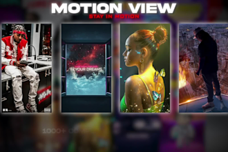 animate cover ai image in motion graphics for spotify canvas