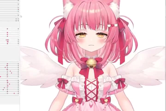 design and rig custom chibi vtuber, live 2d vtuber model, 3d vtuber model