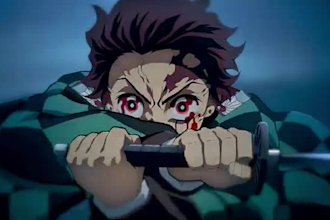 make a cinematic anime character with animation background