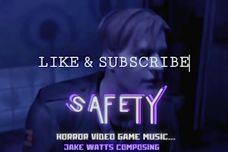compose an intense scary atmospheric piece of horror music