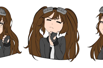 sketch your oc headshot expressions