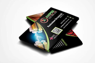 design a modern business card