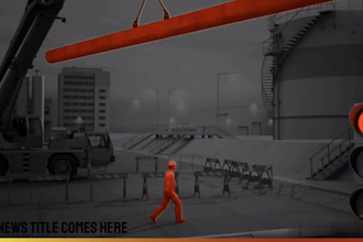 do 3d industrial workplace technical video machine safety training ppe animation