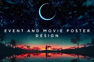 create a unique movie poster design