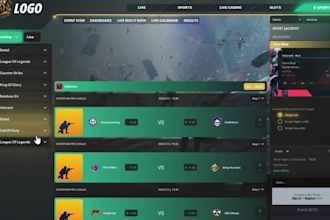 design a creative and unique website, mobile app,  game UI