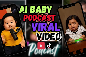 create or edit adorable ai baby podcast episodes for your brand