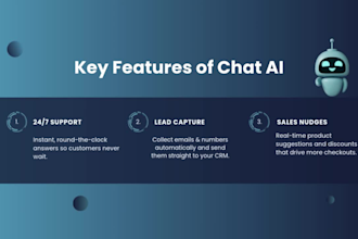 create a manychat chatbot for platforms, customer support and sales automation