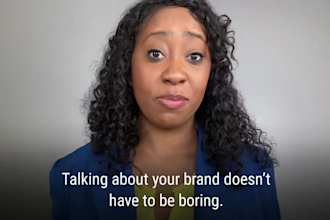 be your webinar or course spokesperson and host