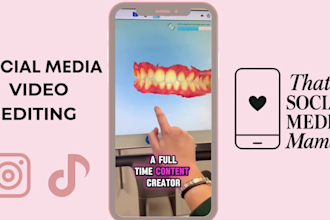 create instagram reels and tiktoks with your content