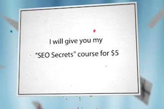 give you my SEO secrets course to you so you can learn it