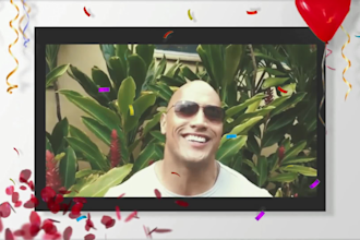 make happy birthday video by celebrities for your fav person