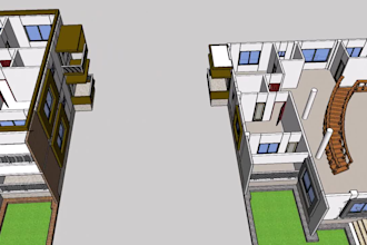 model 3d architectural layout  for your home or office