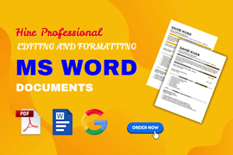 polish ms word template report article formatting google docs scanned document