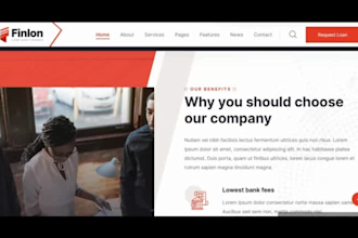 design credit repair website credit score website finance website tax website