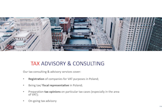 provide vat services for companies in poland