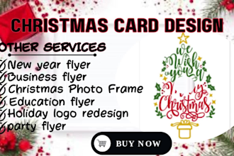 create new year, christmas flyers, christmas photo frame and business flyer