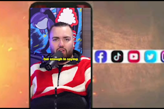 edit podcast your into short and catchy tiktok,insta clips